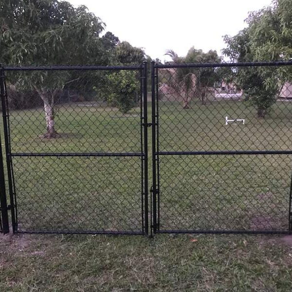 chain link fence installation